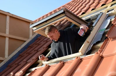 Pose de fenêtres de toit Velux au Gallet